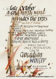 ALBERTA AUTUMN first version